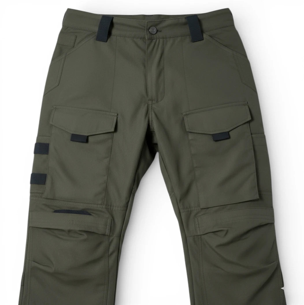 Pantalon de Travail Multi-Poches Vert Pour Homme - SafeGuard