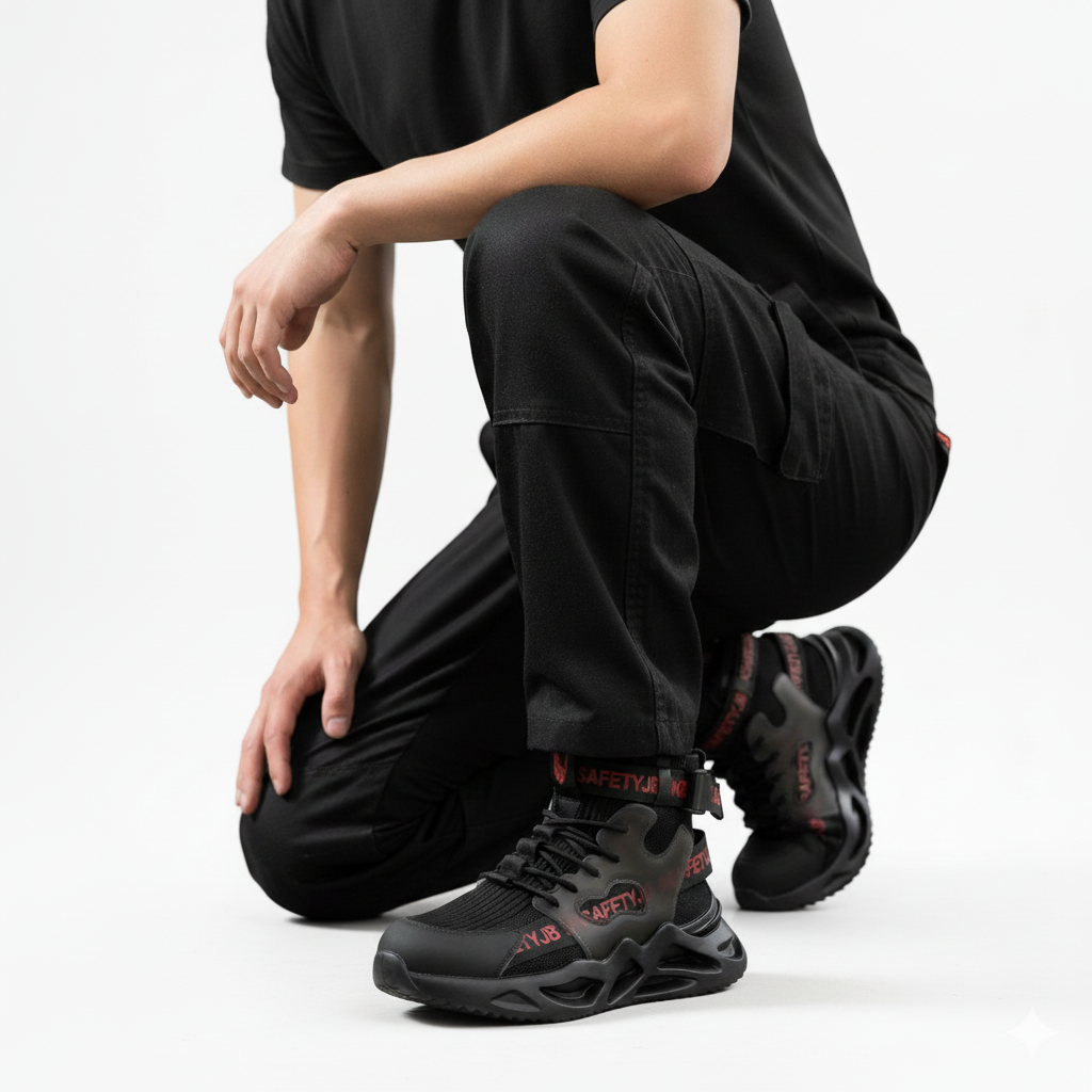 Chaussure De Sécurité Montante Noire Unisexe - Corthex