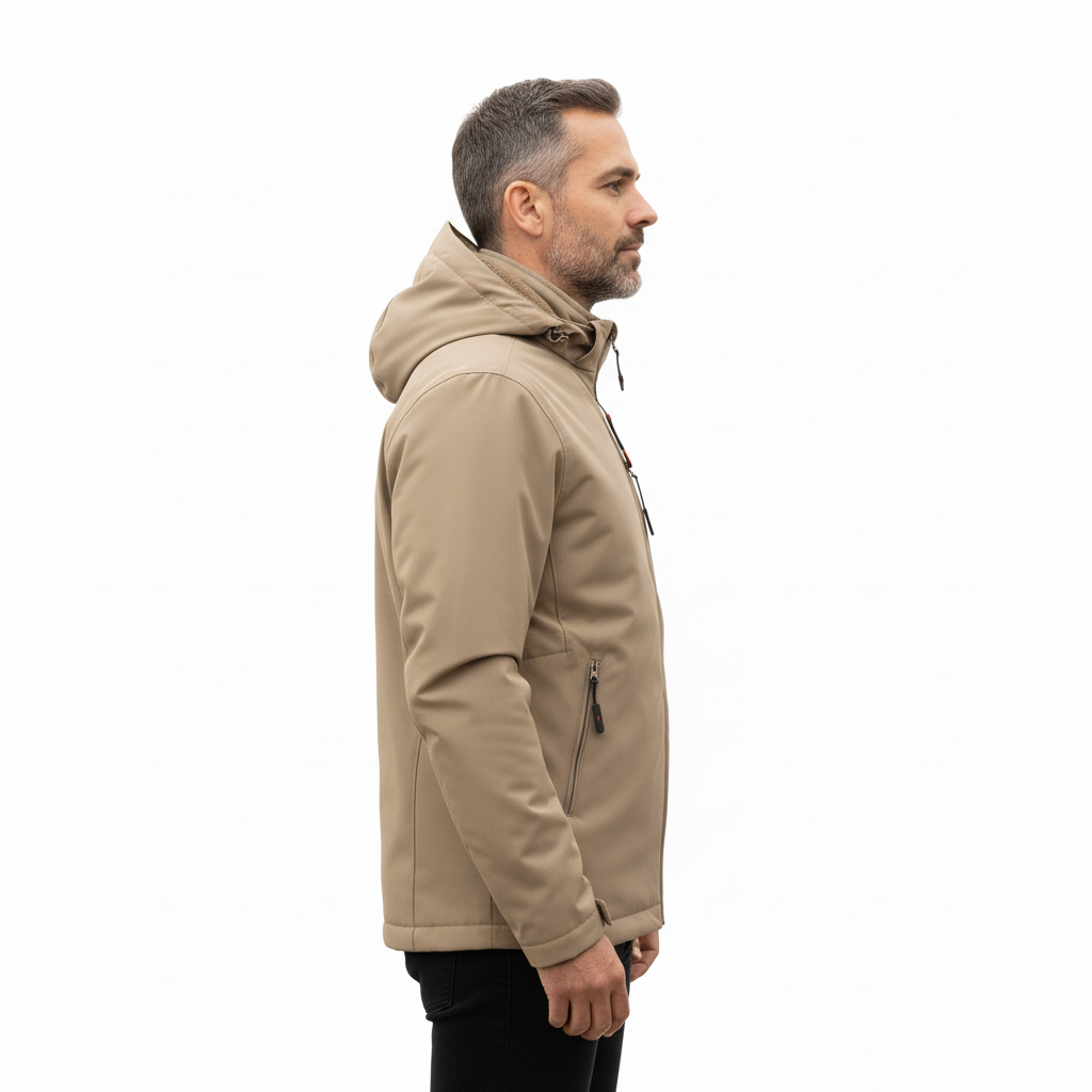 Veste De Travail Homme Imperméable Kaki  - ProShell