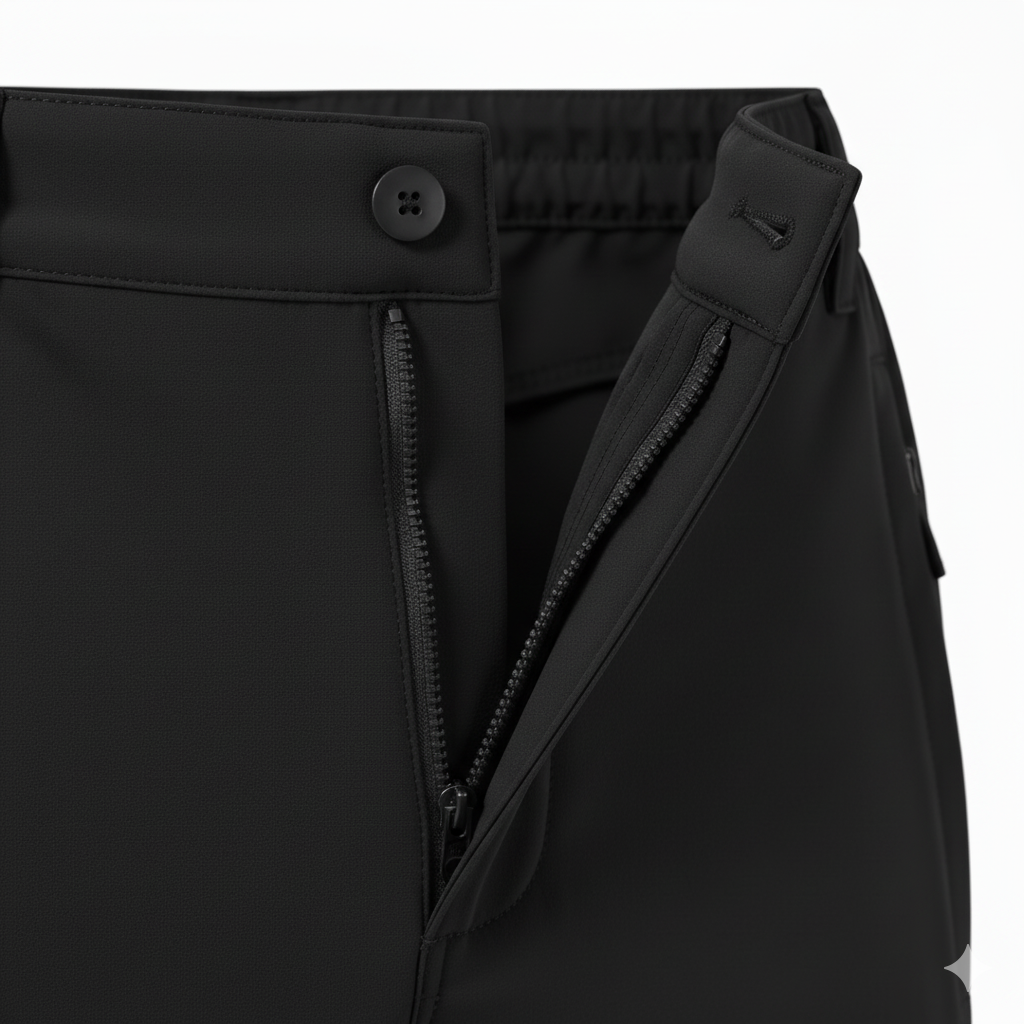 Pantalon de Travail Stretch Noir pour Femme - LadyGuard