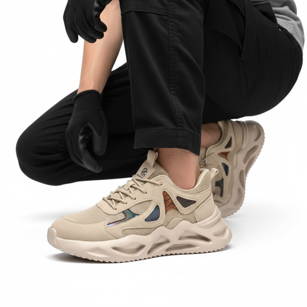 Chaussure De Sécurité Mixte Beige  - Nexus