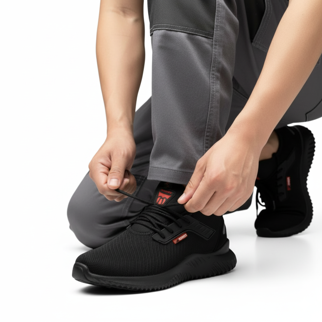 Chaussure De Sécurité Noire Mixte  - Alpha