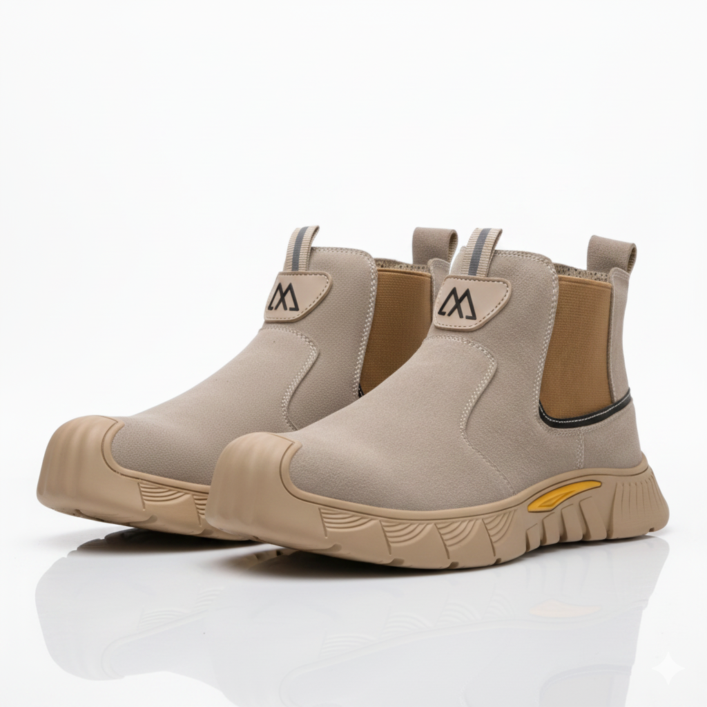 Botte de sécurité homme & femme marron  - TERA