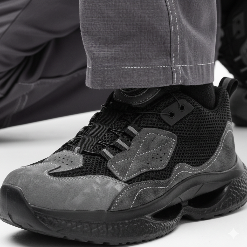 Chaussure De Sécurité Mixte homme & femme Grise - Athena