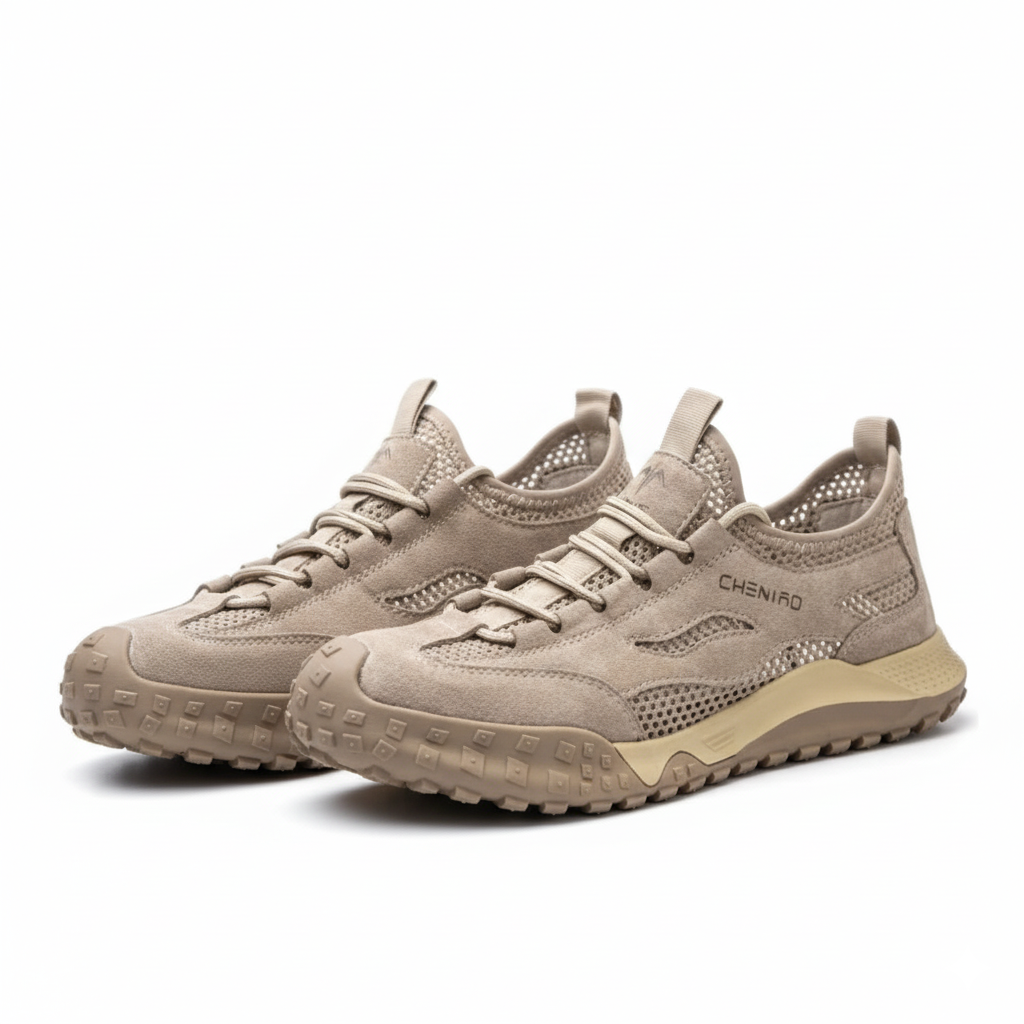 Chaussure De Sécurité Respirante homme & femme Beige - MUSEA
