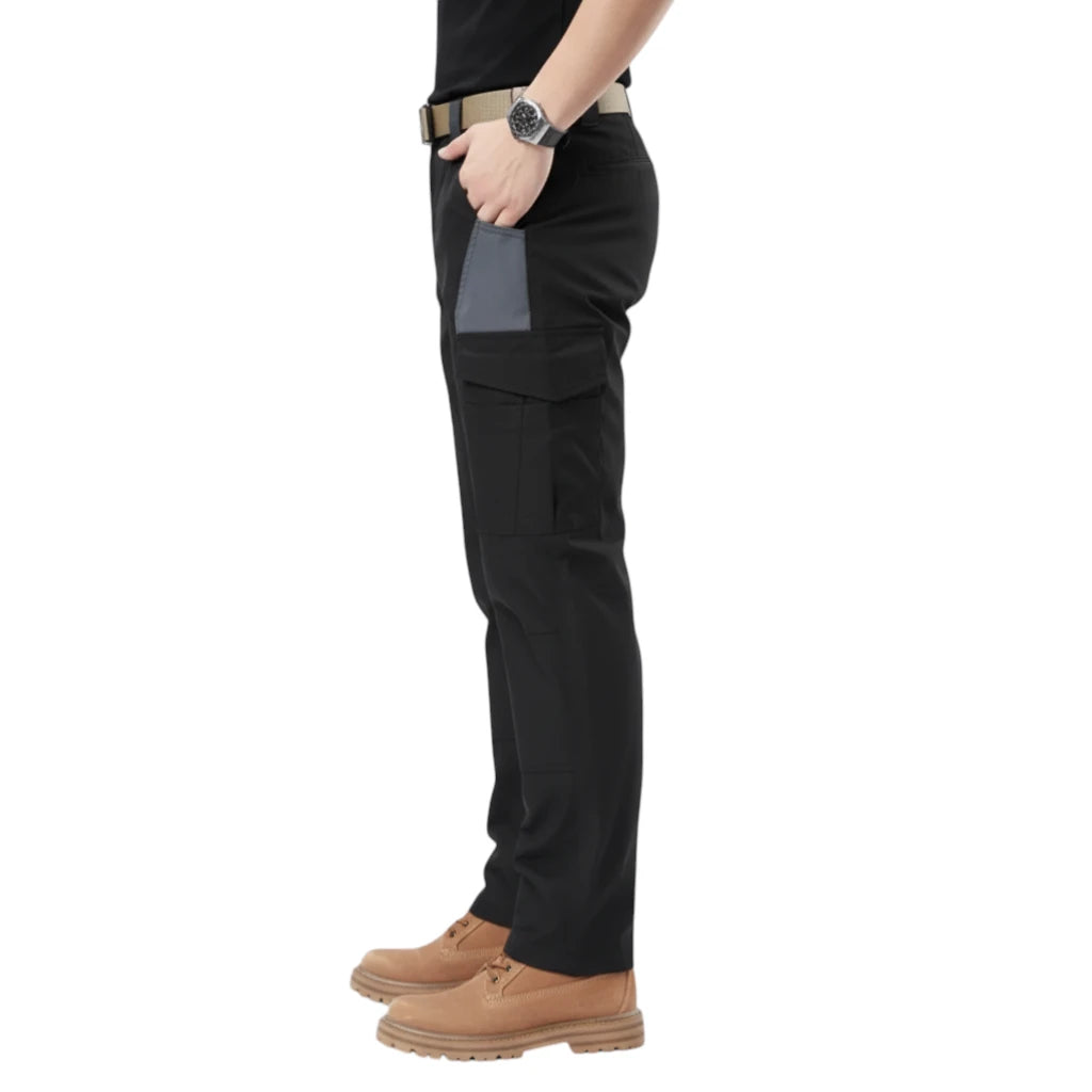 Pantalon de Travail pour Homme Noir - TheWarrior