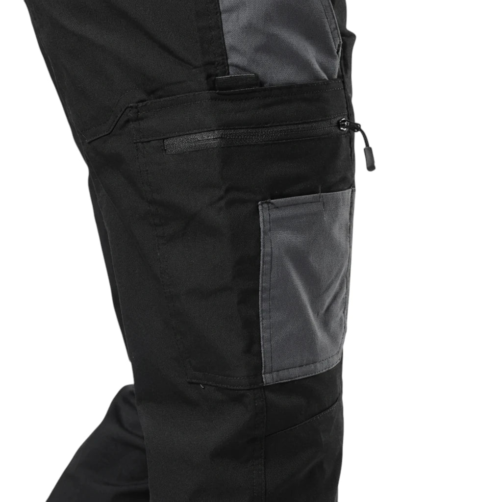 Pantalon de Travail pour Homme Noir - TheWarrior
